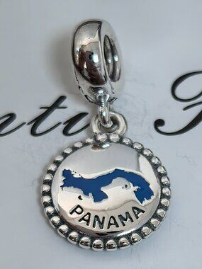 Pandora PANAMA Exclusive Charm Pendant, S925 Silver Jewelry Bracelets